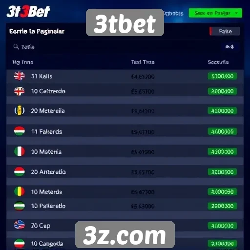 Comparativo das opções de pagamento no 3tbet